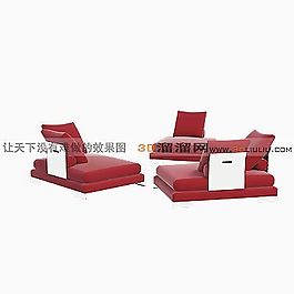 3D沙发组合模型