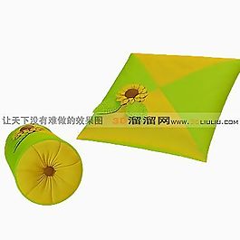 3D枕頭模型