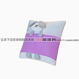 3D枕頭模型