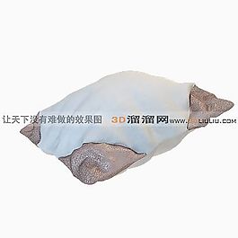 3D枕頭模型
