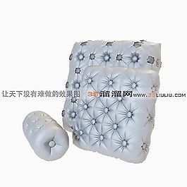 3D枕頭模型