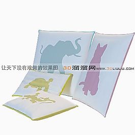 3D枕頭模型