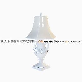 3D臺燈模型