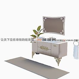 3D洗手臺(tái)模型