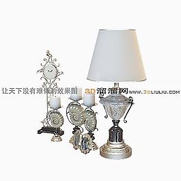3D台灯模型