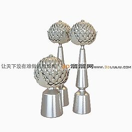 3D陳設(shè)品模型