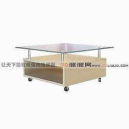 3D茶几模型