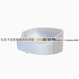 3D單人沙發(fā)模型