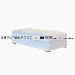 3D沙发凳模型