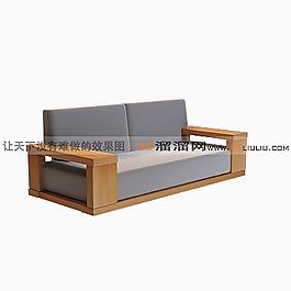 3D三人沙發(fā)模型