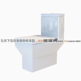 3D坐便器模型