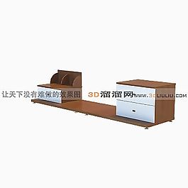 3D柜模型