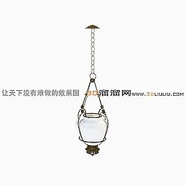 3D歐式吊燈模型