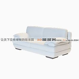 3D雙人沙發(fā)模型