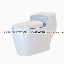 3D坐便器模型
