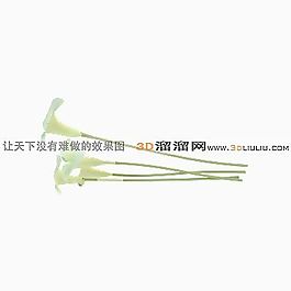 3D花模型