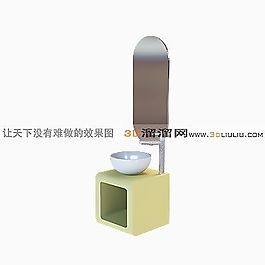 3D臺(tái)盆模型