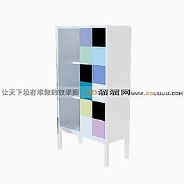 3D柜模型