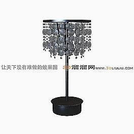 3D落地燈模型