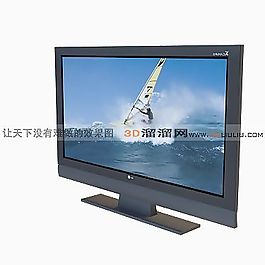 3D电视机模型