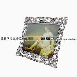 3D裝飾畫模型