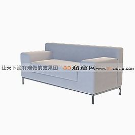 3D雙人沙發(fā)模型