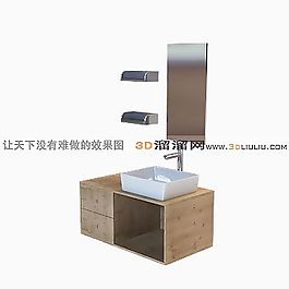 3D衛(wèi)浴組合模型
