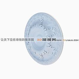 3D歐式構(gòu)件模型