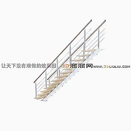 3D樓梯模型