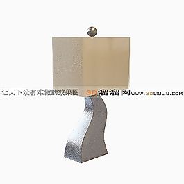 3D臺燈模型