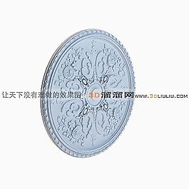 3D歐式構(gòu)件模型