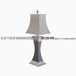 3D臺燈模型
