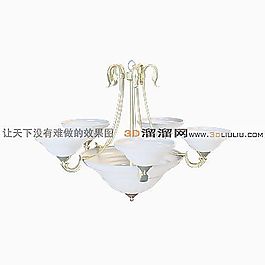 3D吊燈模型