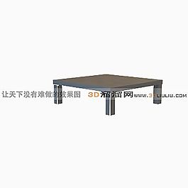 3D茶幾模型