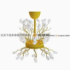 3D歐式吊燈模型