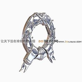 3D歐式構(gòu)件模型