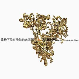 3D歐式構(gòu)件模型
