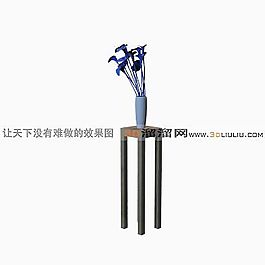 3D長凳模型