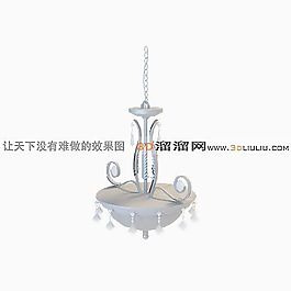 3D歐式吊燈模型