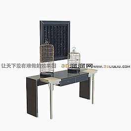 3D桌子模型