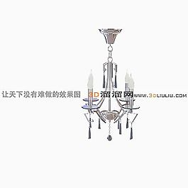 3D歐式吊燈模型
