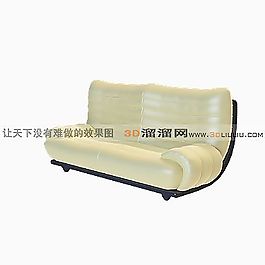 3D雙人沙發(fā)模型