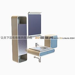 3D洗手臺模型