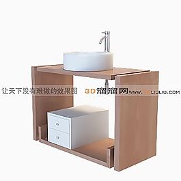 3D洗手臺(tái)模型