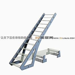 3D楼梯模型