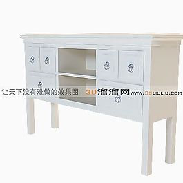 3D桌子模型