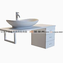 3D洗手臺模型