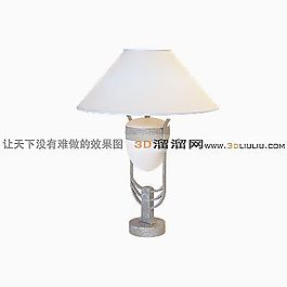 3D臺燈模型