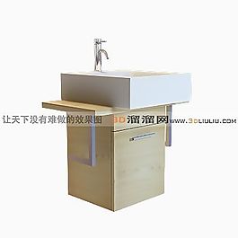 3D洗手臺模型