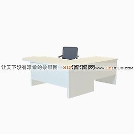 3D辦公桌模型